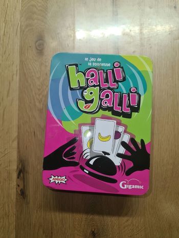 Jeu de société Halli Galli des éditions Gigamic,