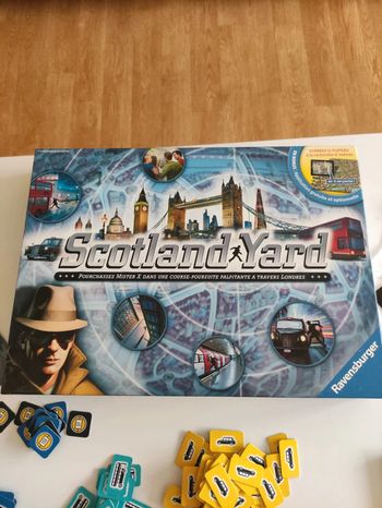 Jeux de société Scotland Yard complet