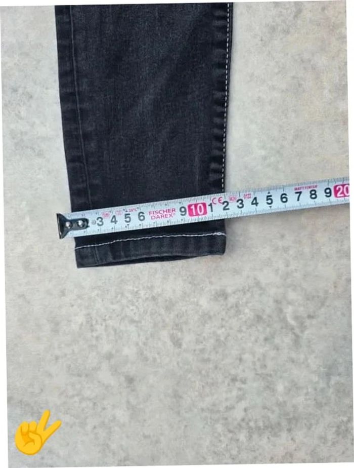 Jean True Religion W32|FR42 coupe skinny noir Femme-Women pan196b - photo numéro 5