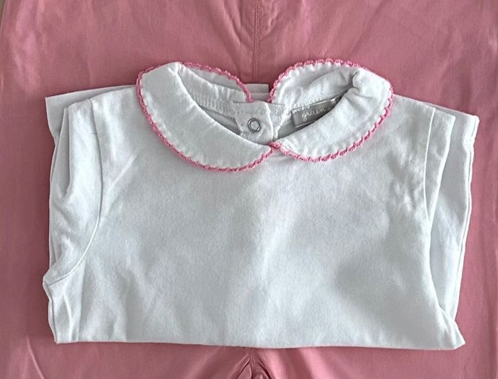 Salopette grain de blé fille 6 mois 68 cm - photo numéro 4