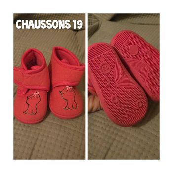 Chaussons fille 19