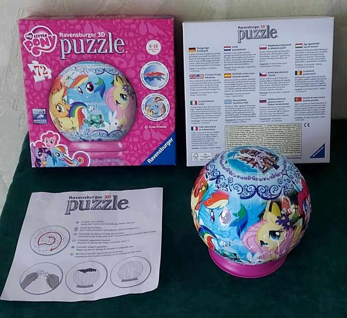 Puzzle 3D "My little pony" 72 pièces 6-10 ans - photo numéro 2