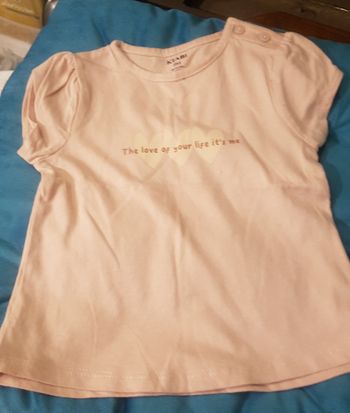 Tee shirt bébé fille