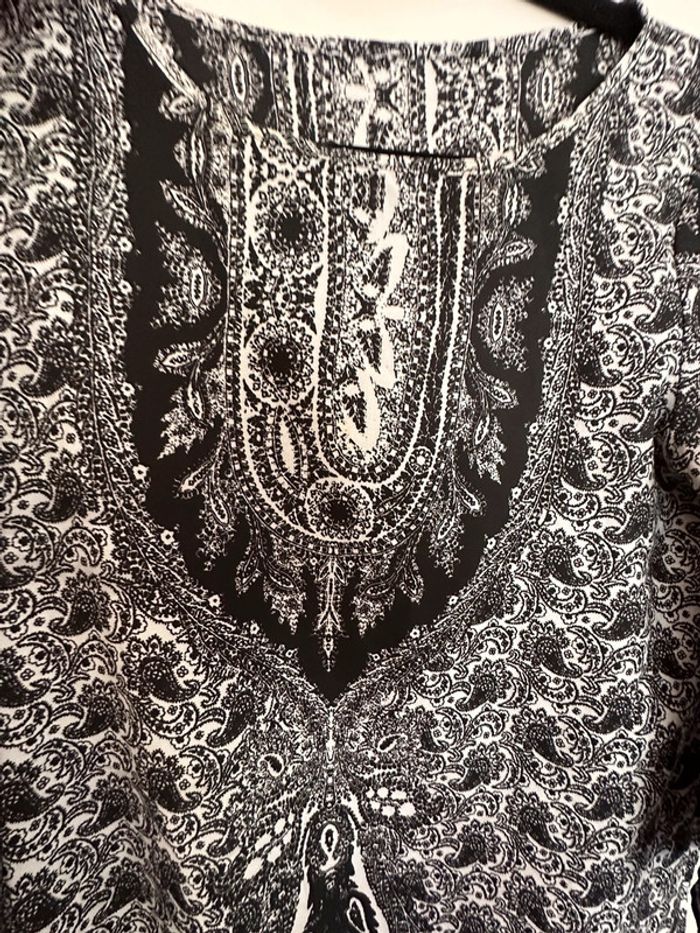 Tunique blanc et noir - photo numéro 2