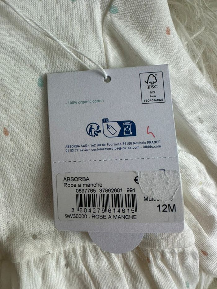 Robe absorba taille 12 mois - photo numéro 4