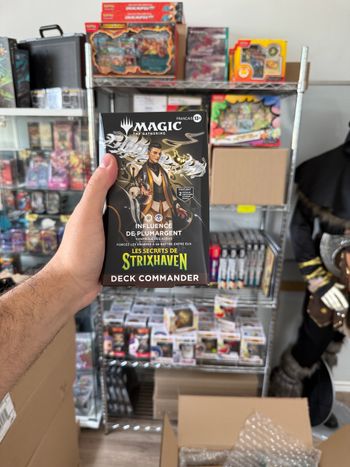 Deck Commander Influence de Plumargent Silverquill Strixhaven Magic FR - Neuf scellé