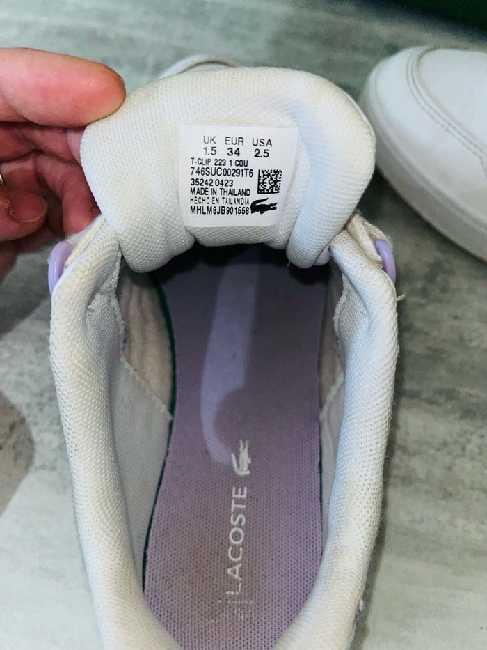 🐊tennis LACOSTE 🐊 34 - photo numéro 3