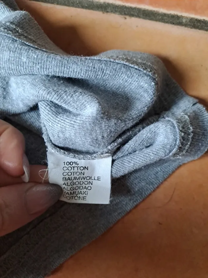 Pull fin gris - photo numéro 3