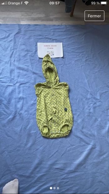 grenouillère avec capuche