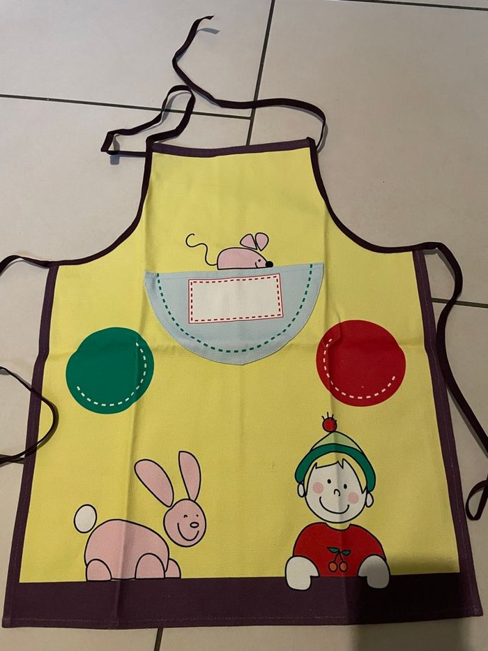 Tablier cuisine enfant les griottes
