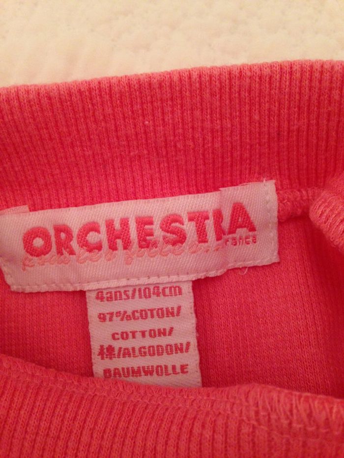 Polo Rose Corail Manches Longues - photo numéro 3