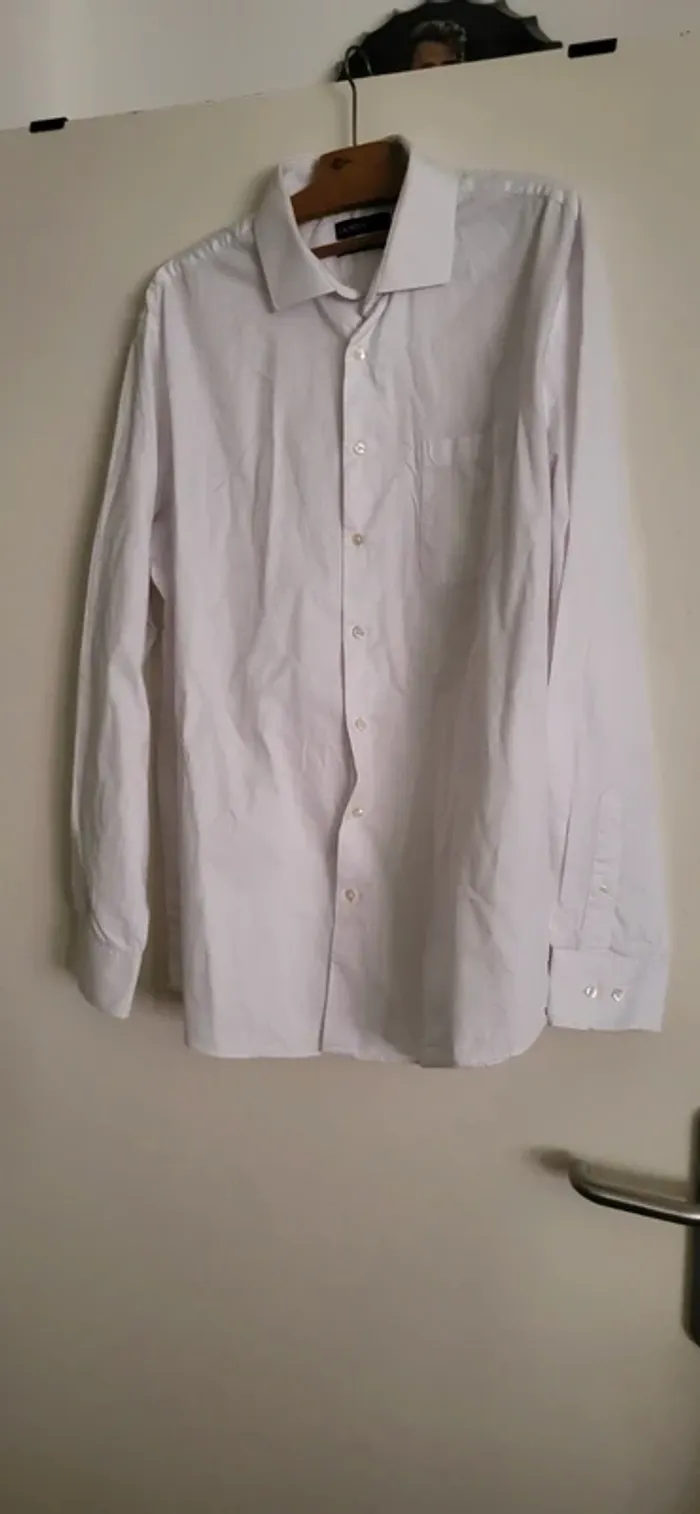 Chemise blanche homme