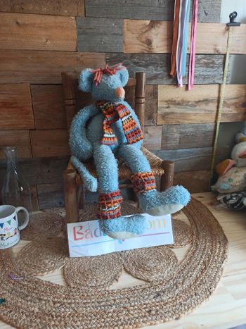 Peluche souris bibiche moulin roty