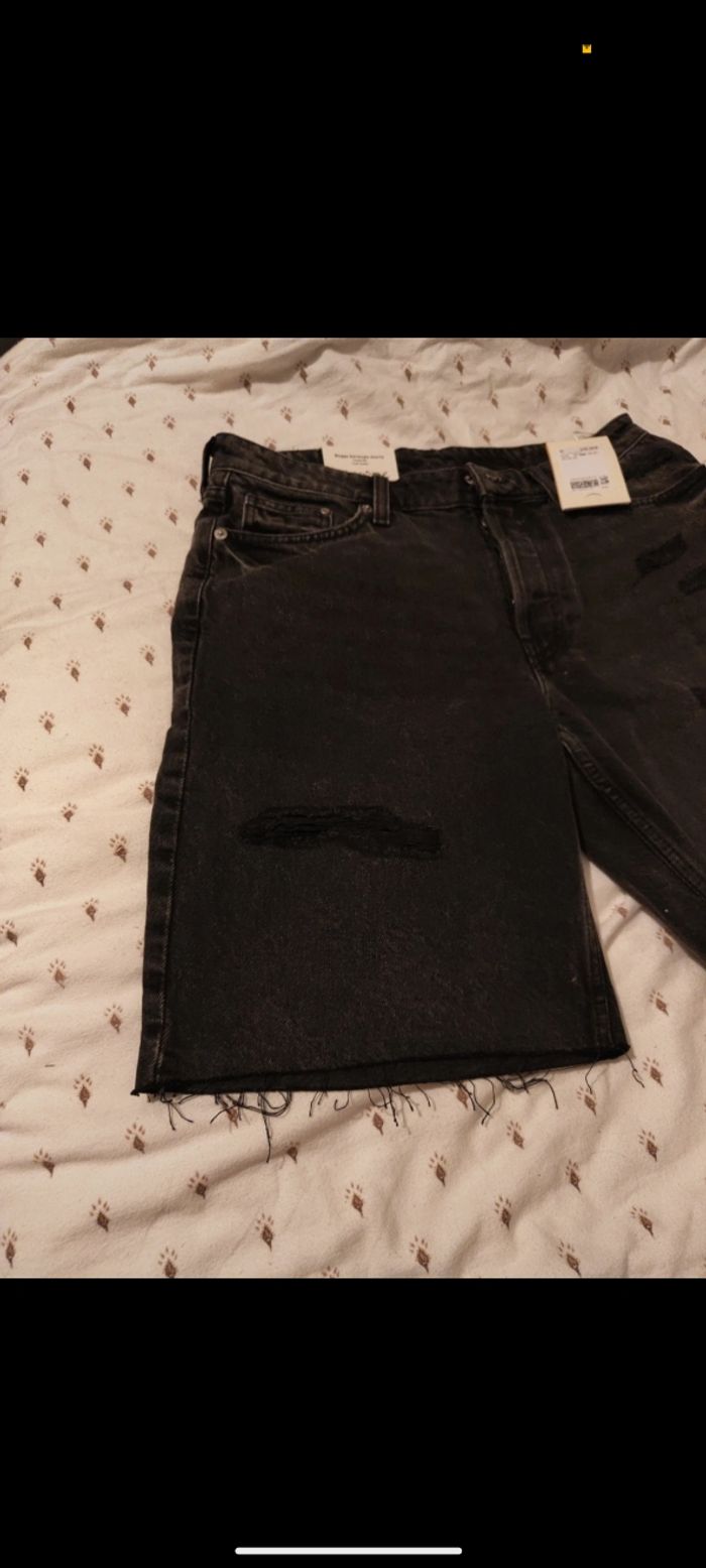 Bermuda short noir H&m neuf