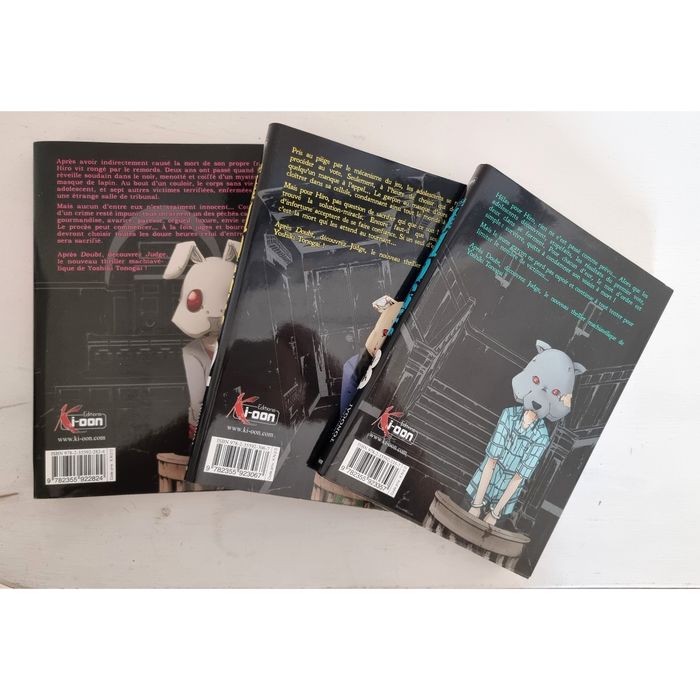 Lot de manga Judge (tome 1 à 3) en français TBE - photo numéro 2