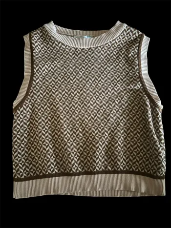 Pull sans manches stradivarius taille S