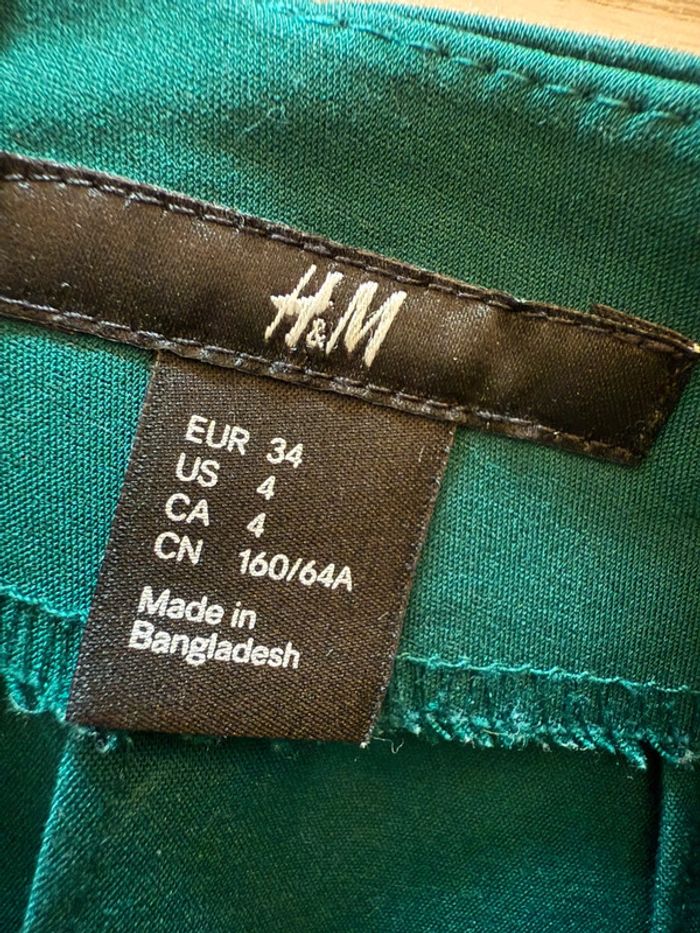 Jupe verte H&M - photo numéro 3