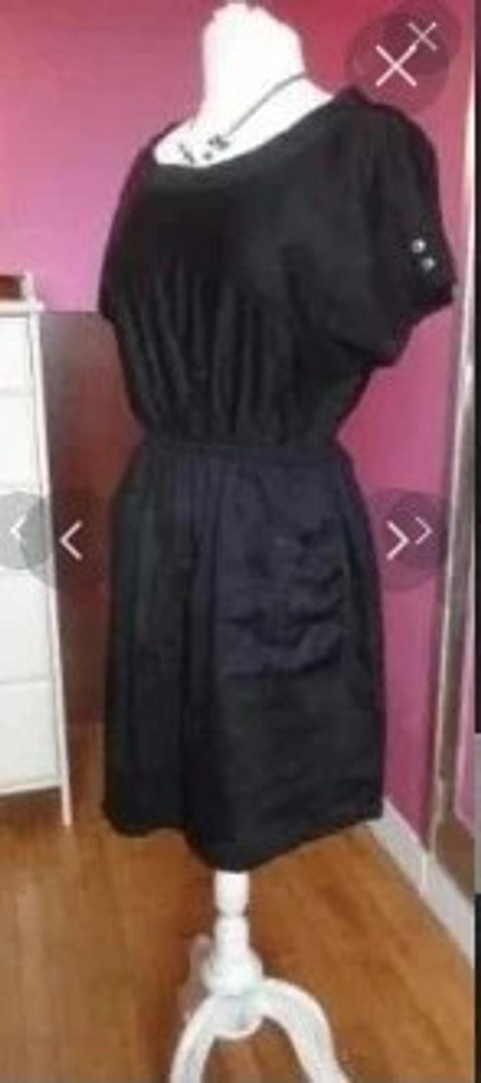 Robe d'été only t 38 neuve retro - photo numéro 2