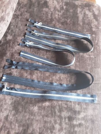 lot fermetures à glissières