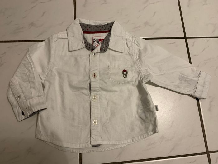 Chemise garçon 6 mois