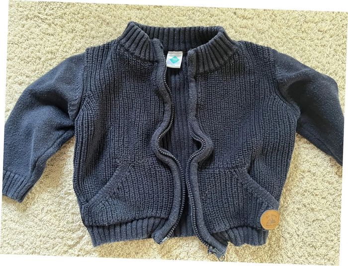 Ensemble gilet polo pantalon 12 mois - photo numéro 3