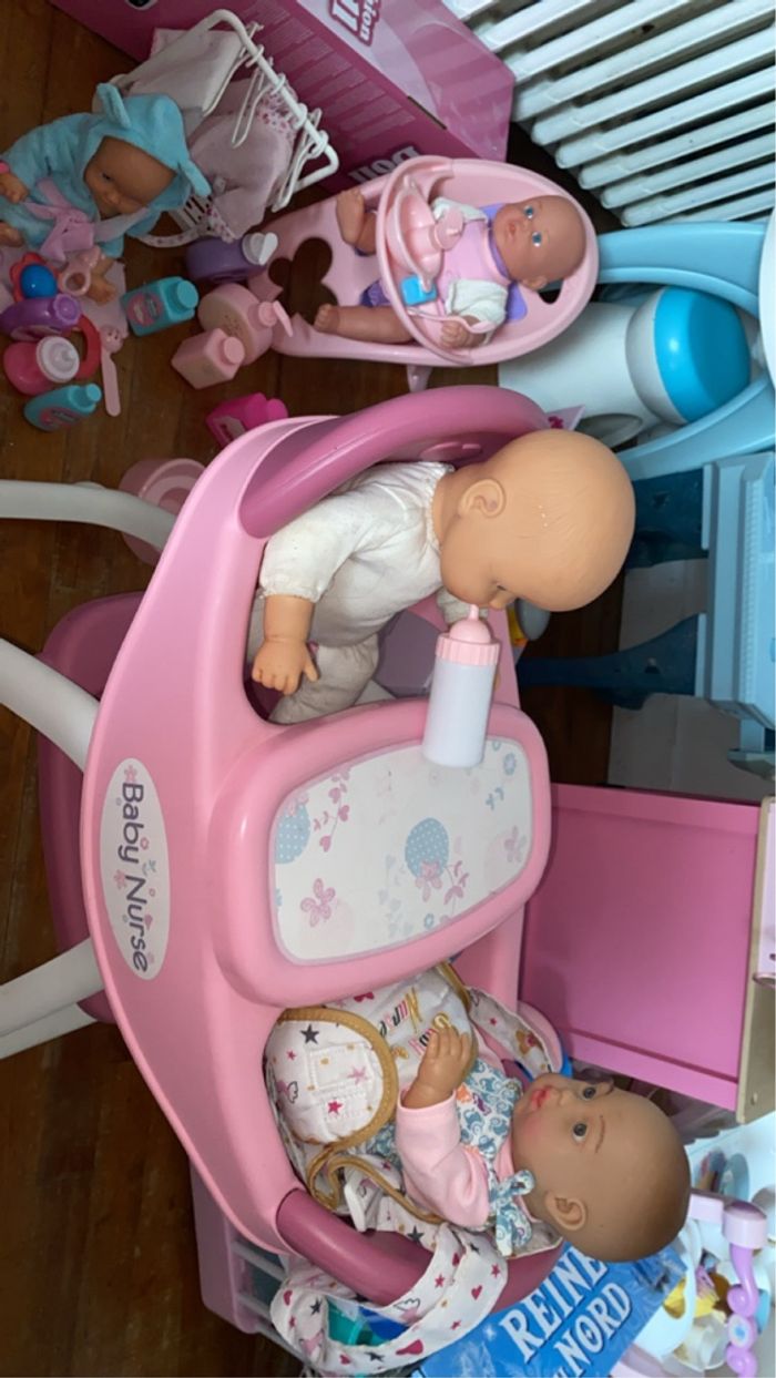 Chaise haute jumeaux ! Smoby - photo numéro 2