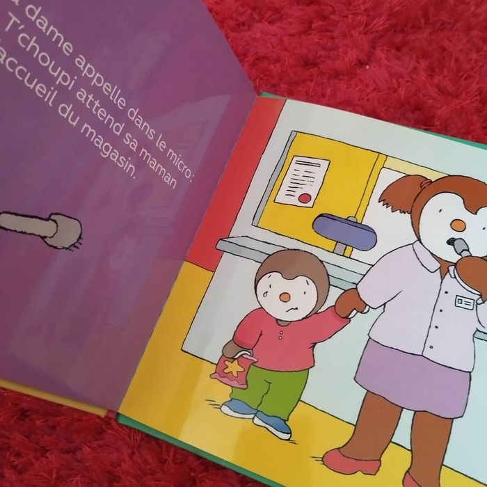 Livre Nathan neuf T'choupi se perd au supermarché - photo numéro 2