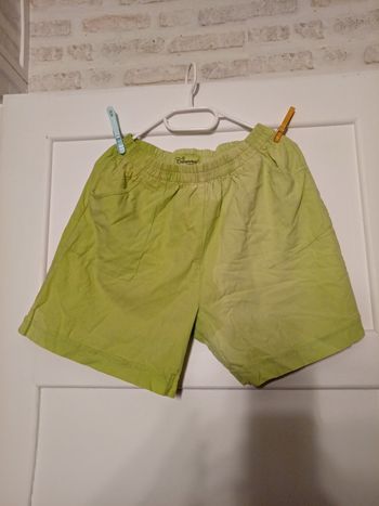 Short vert anis La Cotonneraie