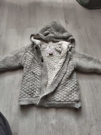 Veste épaisse grise