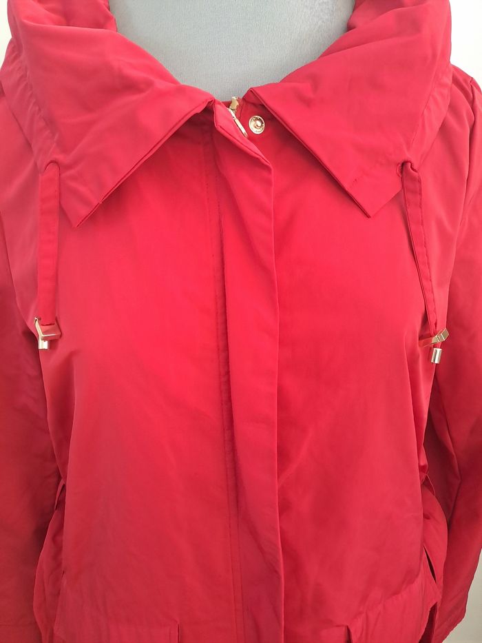 Veste imperméable rouge Geox Respira taille 40 - photo numéro 2