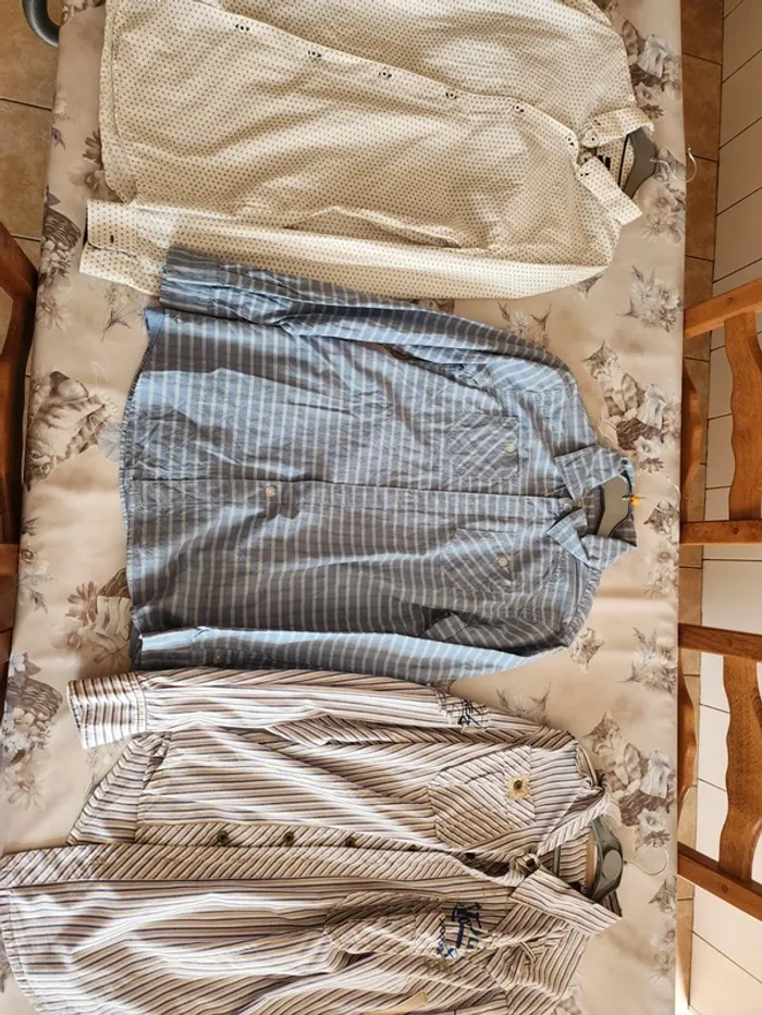 Lot 3 chemises taille M