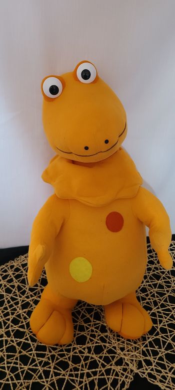 VINTAGE RARE PELUCHE CASIMIR GEANT 50 CM AJENA / CANAL J / TV 80 's !!