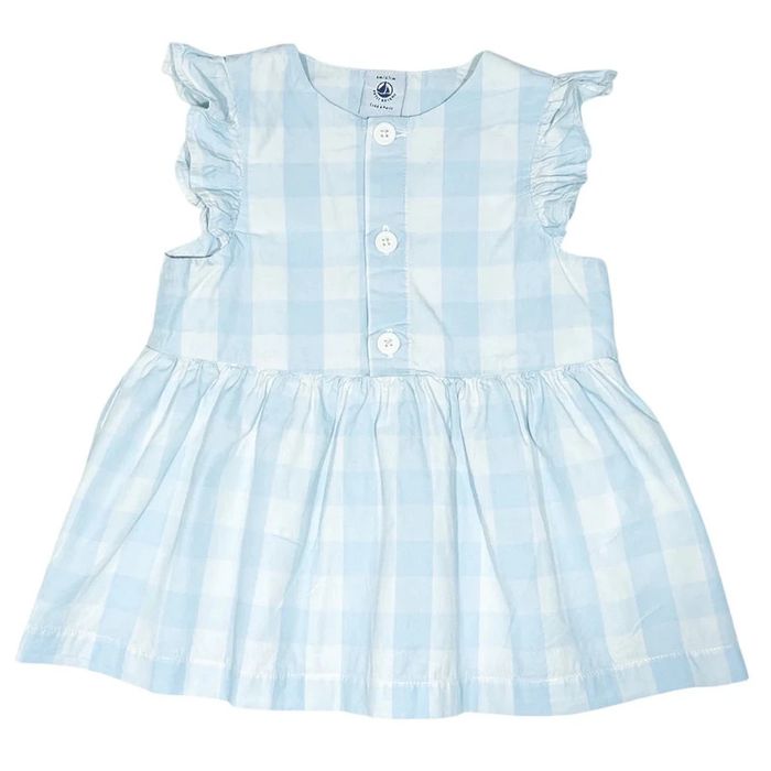 Petit Bateau Robe à manches courtes 6 mois
