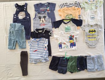 Lot de vêtements 3 mois / 19 pièces