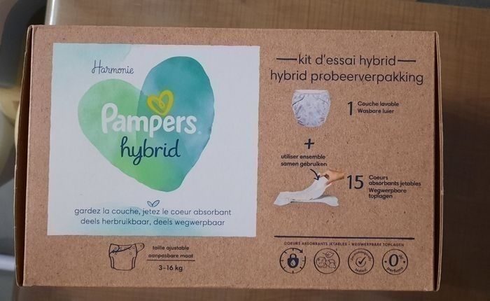 Couche pampers harmonie hybride - photo numéro 2