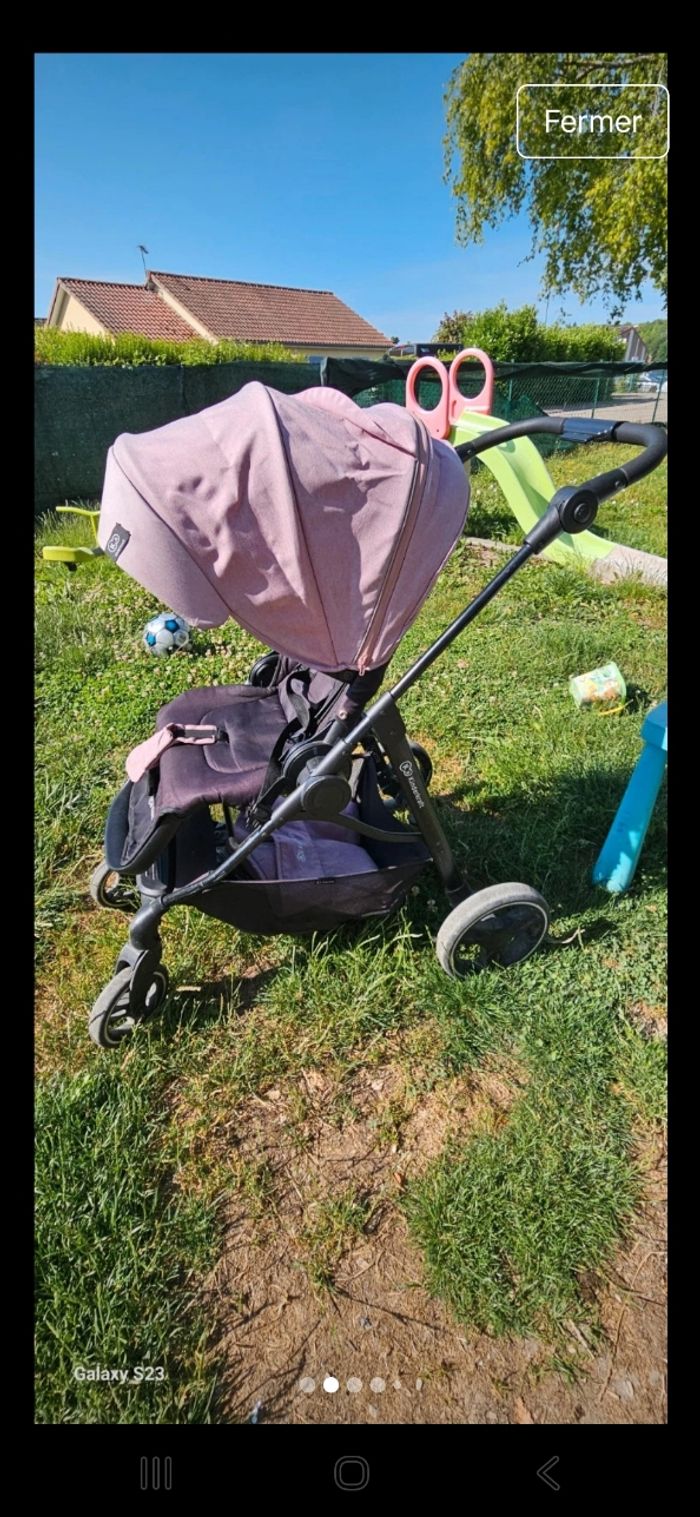 Poussette vesto kinderkraft rose - photo numéro 2