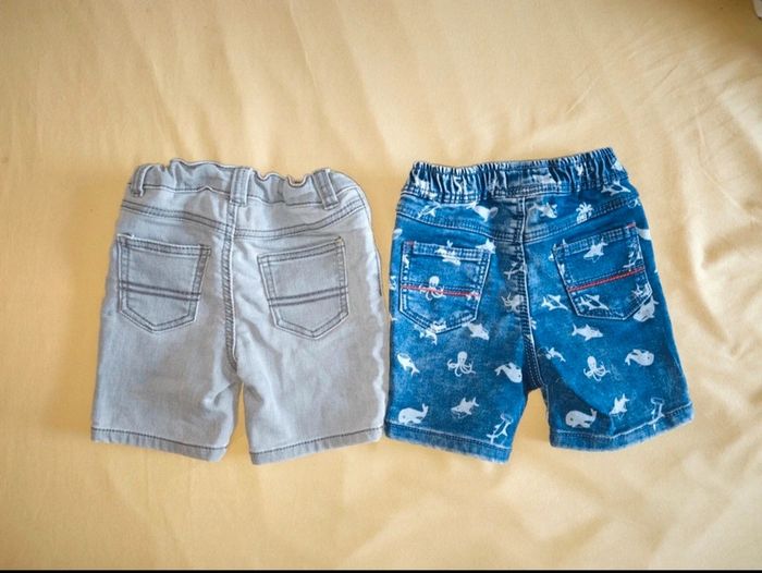 Lot de 2 shorts 12 mois - photo numéro 2