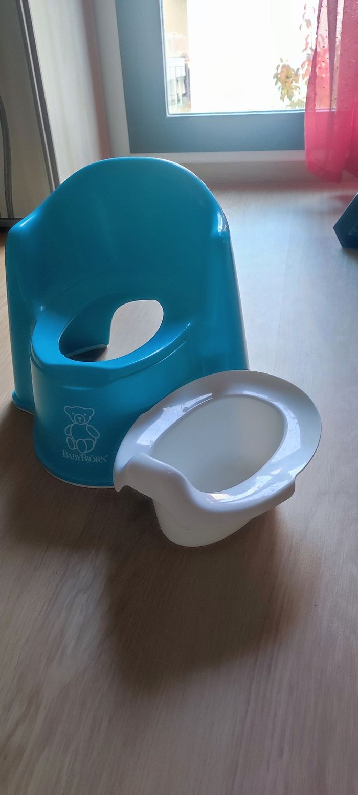 Pot avec dossier pour bébé Babybjorn