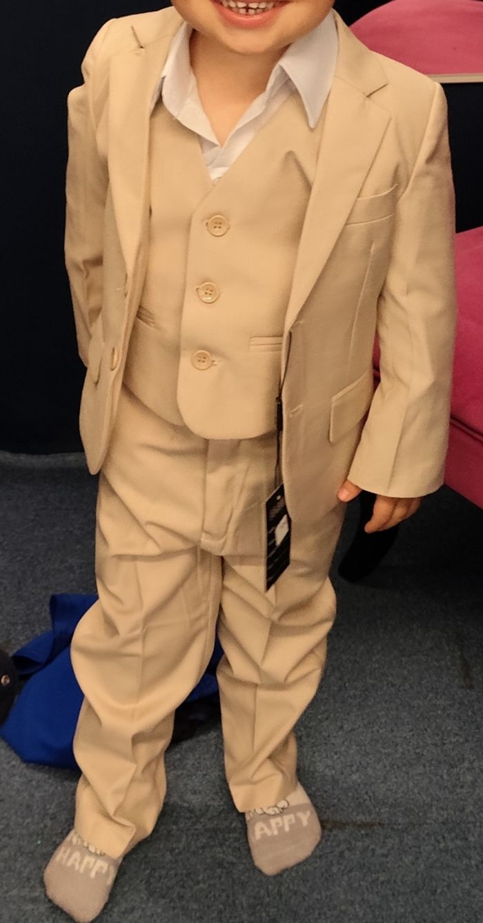 Costume enfant beige