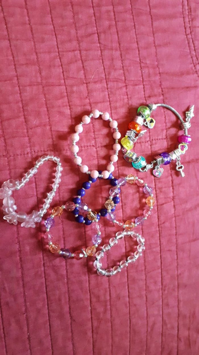 Lot 7 bracelets - photo numéro 2