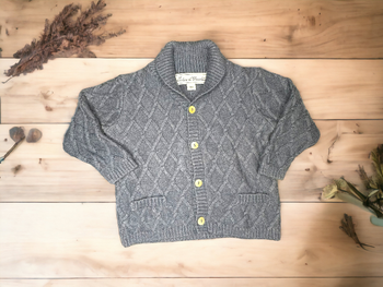 Gilet bleu tempête Tartine et Chocolat 9 mois TBE (32€)