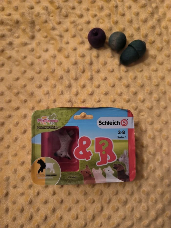 Animaux Schleich puzzlemals âne