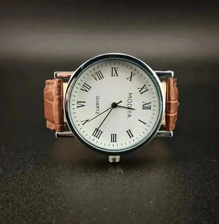 Montre marron, style classique vintage - photo numéro 2