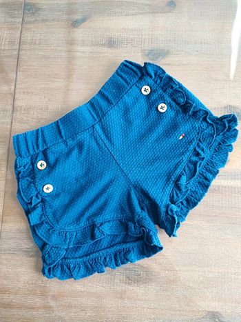 Short Hilfiger bleu fille