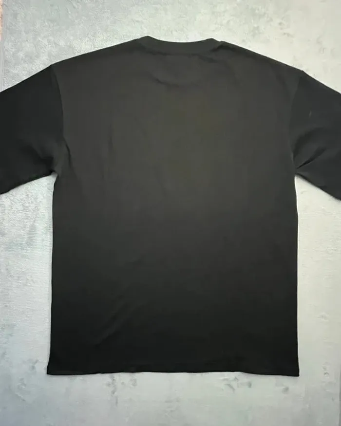 T-shirt Amiri Crewneck – Noir – Big Logo Bleu – Taille L - photo numéro 5
