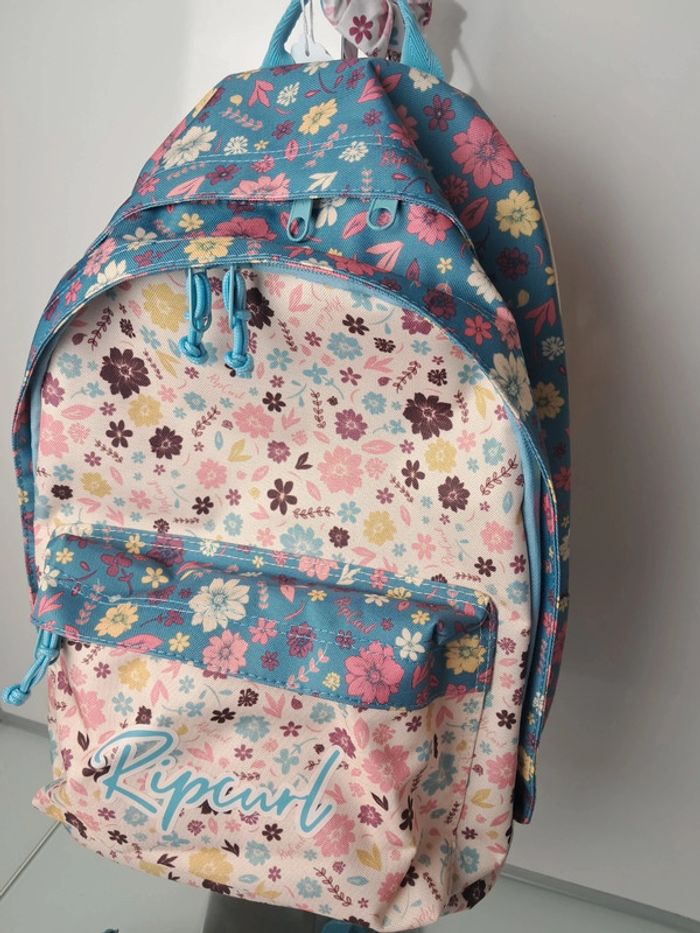 Ripcurl sac à dos scolaire cartable fille primaire collège + trousse neuf - photo numéro 2