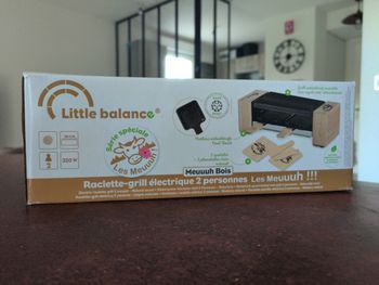 Appareil à raclette 2 personnes