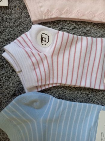 Lot de 12 paires de chaussettes femme  coton neuves (BIXTRA)