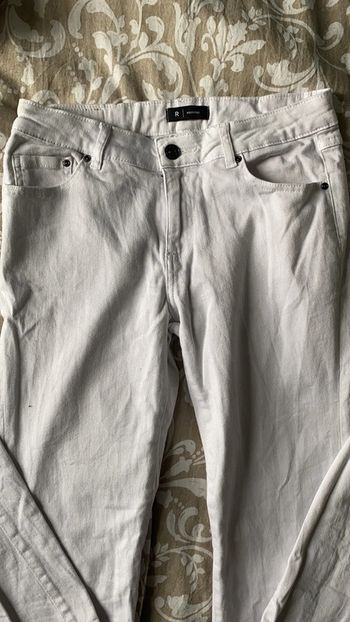 Jean blanc la redoute 38