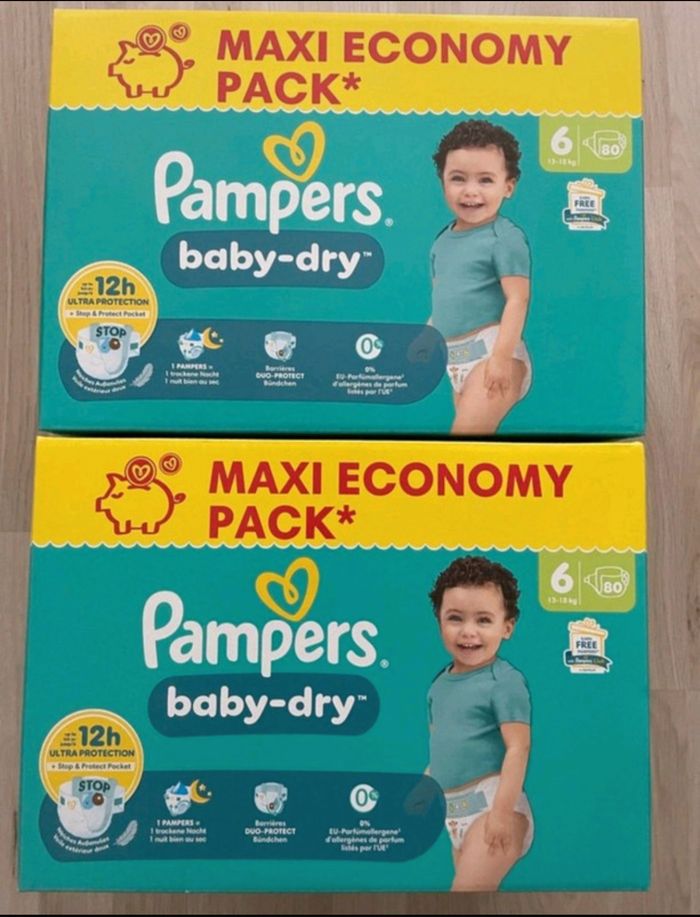 Pampers 6 2 cartons
